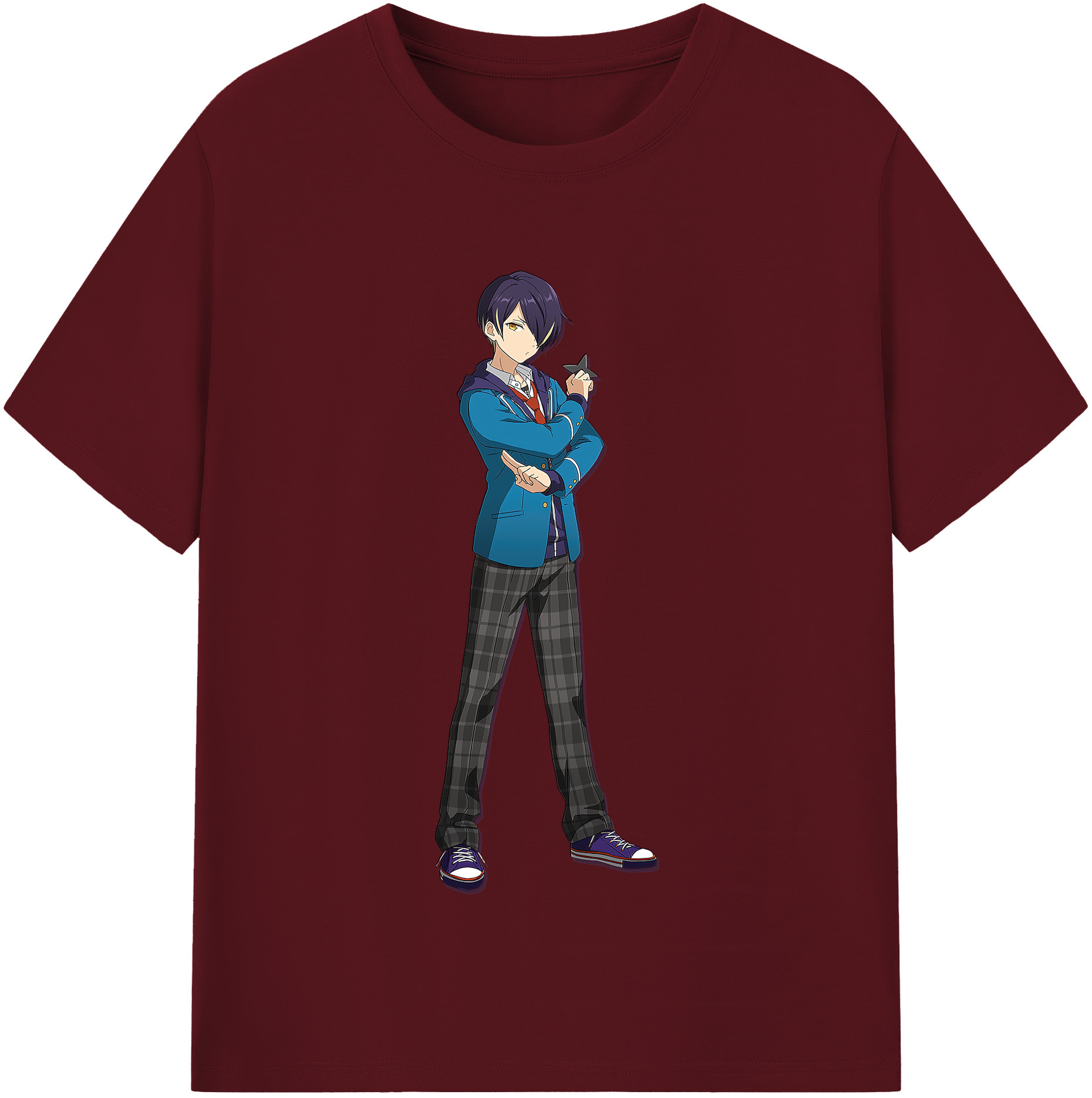 （画像用） あんさんぶるスターズ! Ensemble Stars 綿100％半袖Tシャツ（フロントプリント）